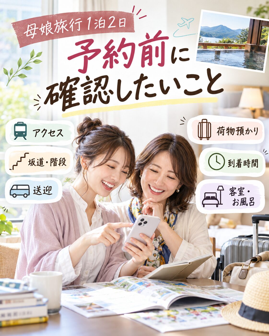 予約前に確認したいことを整理する