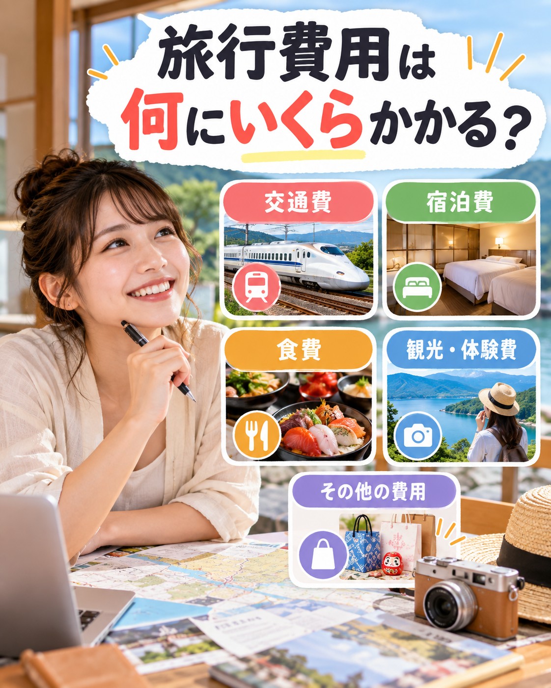旅行費用は何にいくらかかる?
