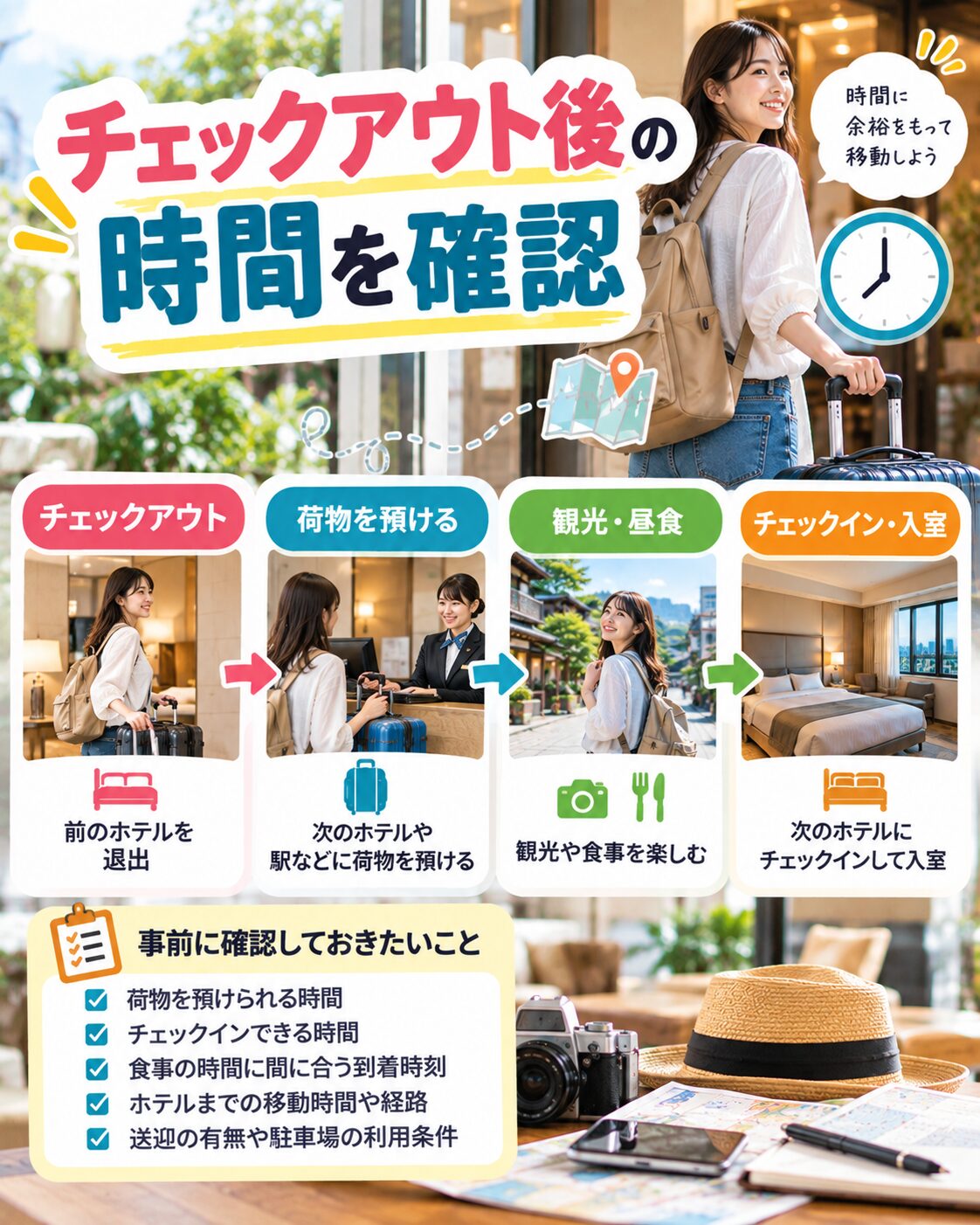 退出から次の入室までの時間を確認