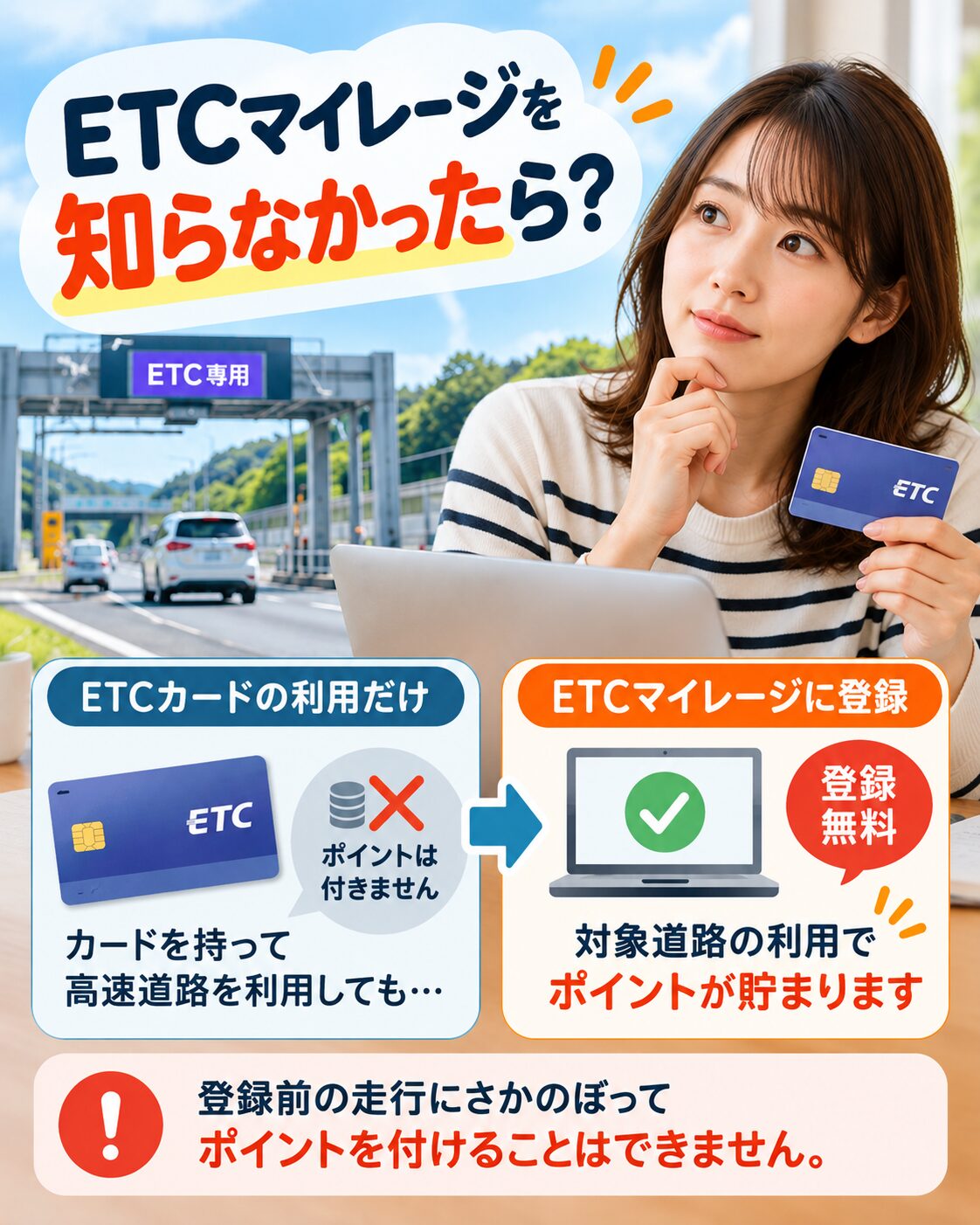 ETCマイレージを知らなかったら?