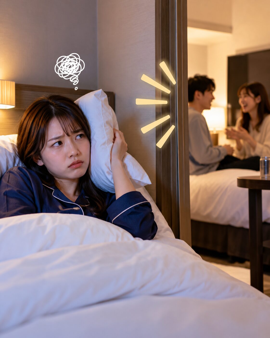カップルの話し声も騒音になることがある