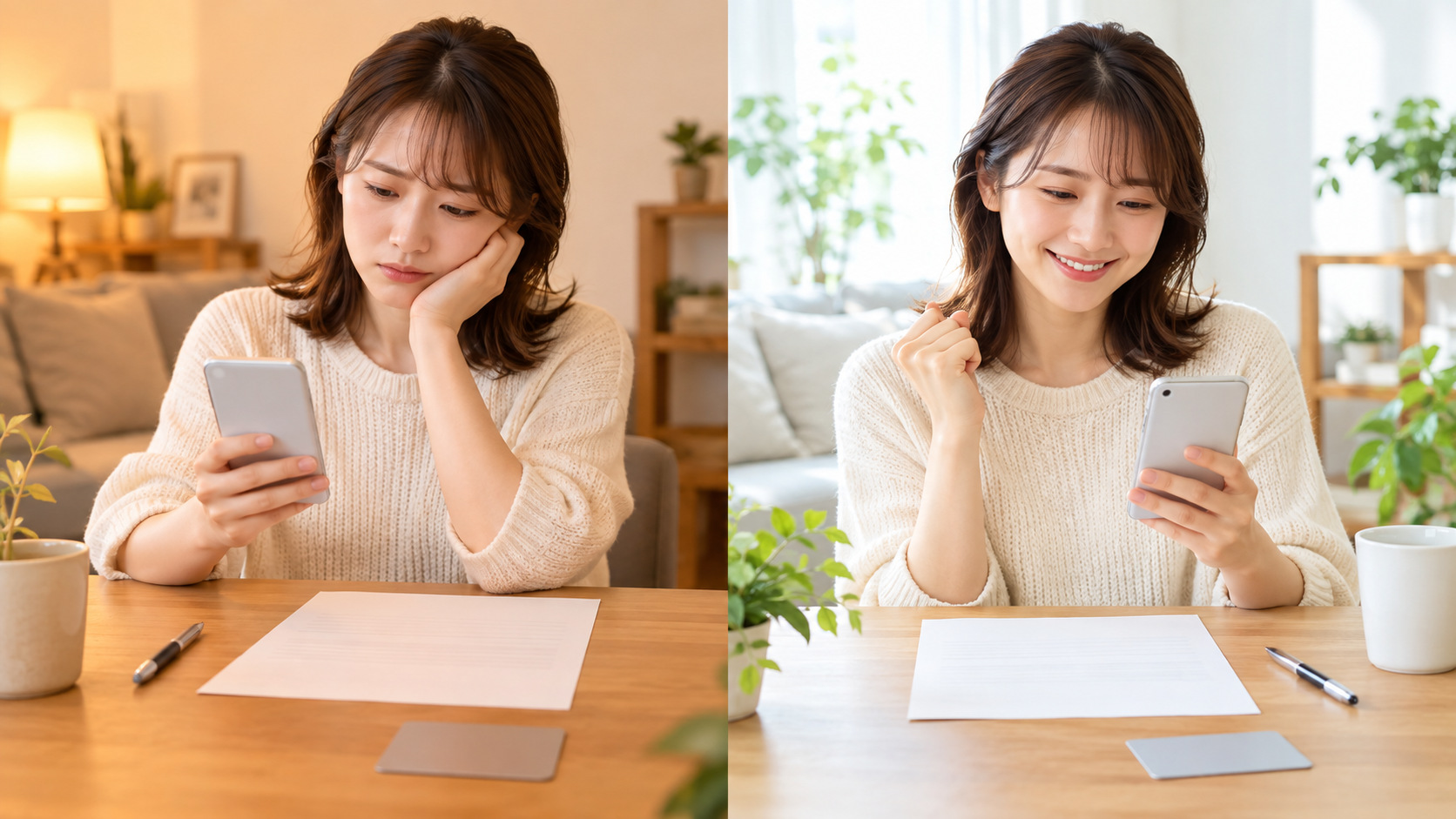 「確認中」と「確定」の表示で何が違う?