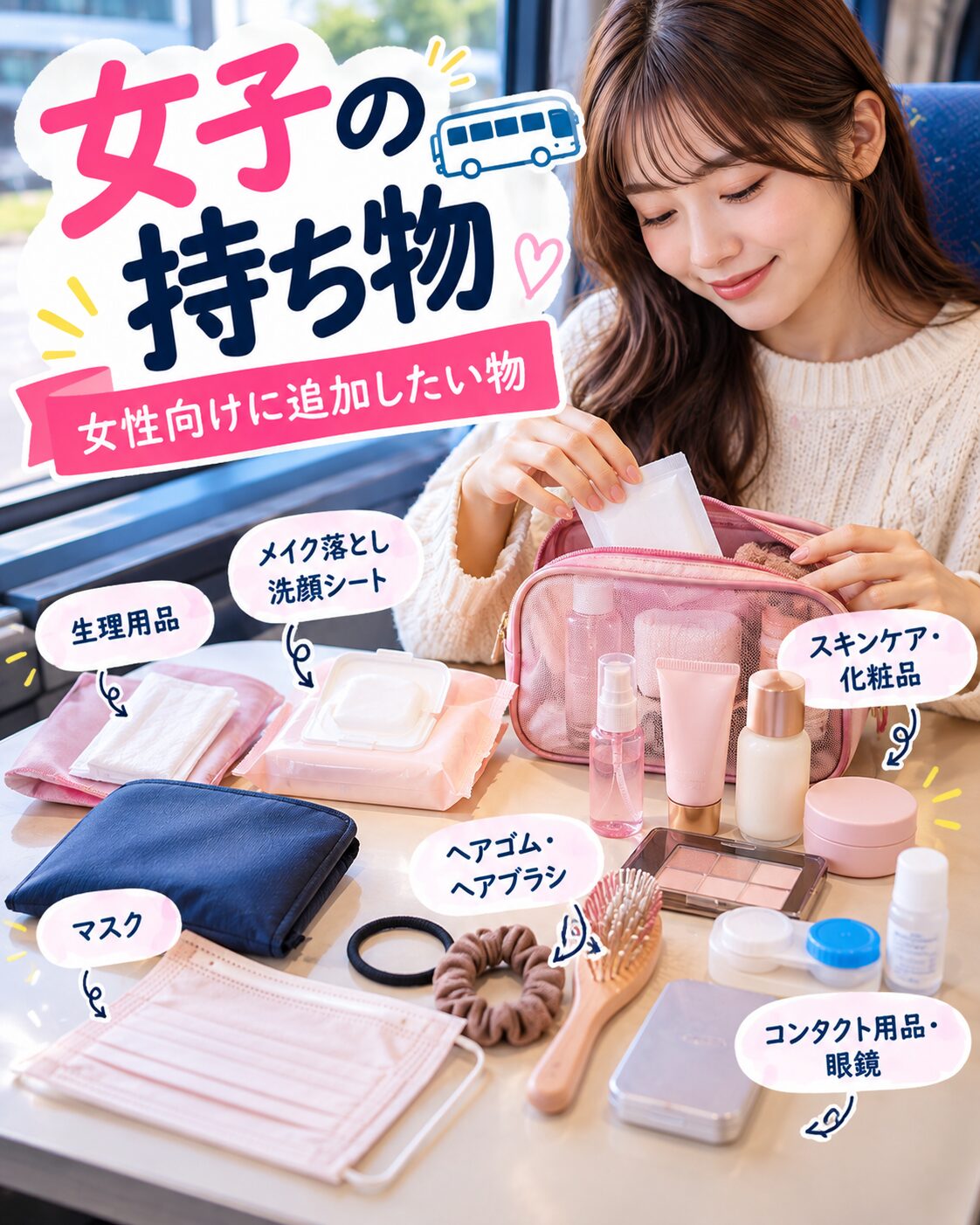 女子・女性向けに追加したい物