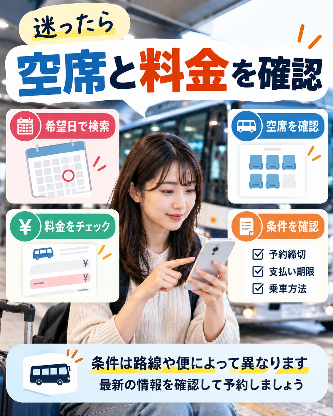 まとめ|迷ったら空席と料金を確認