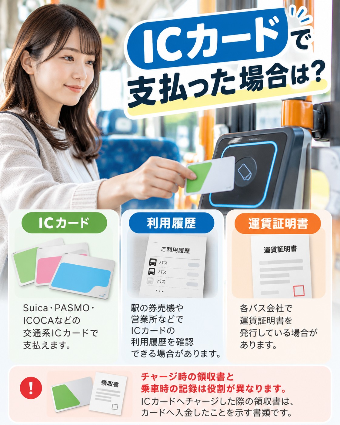 ICカードで支払った場合