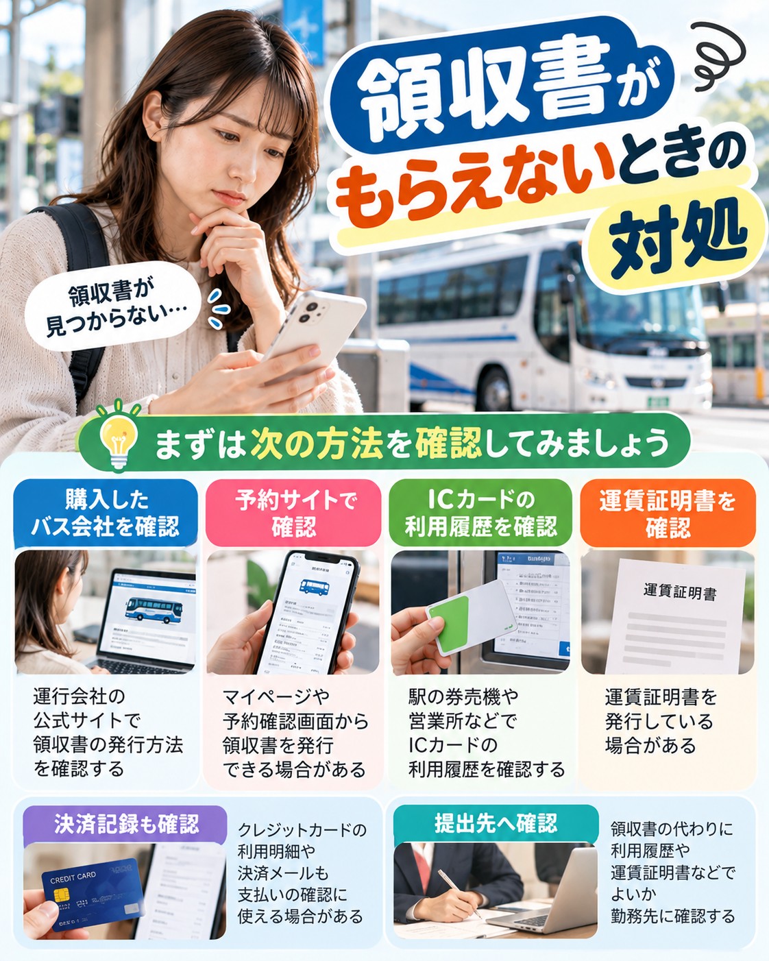 領収書がもらえないときの対処