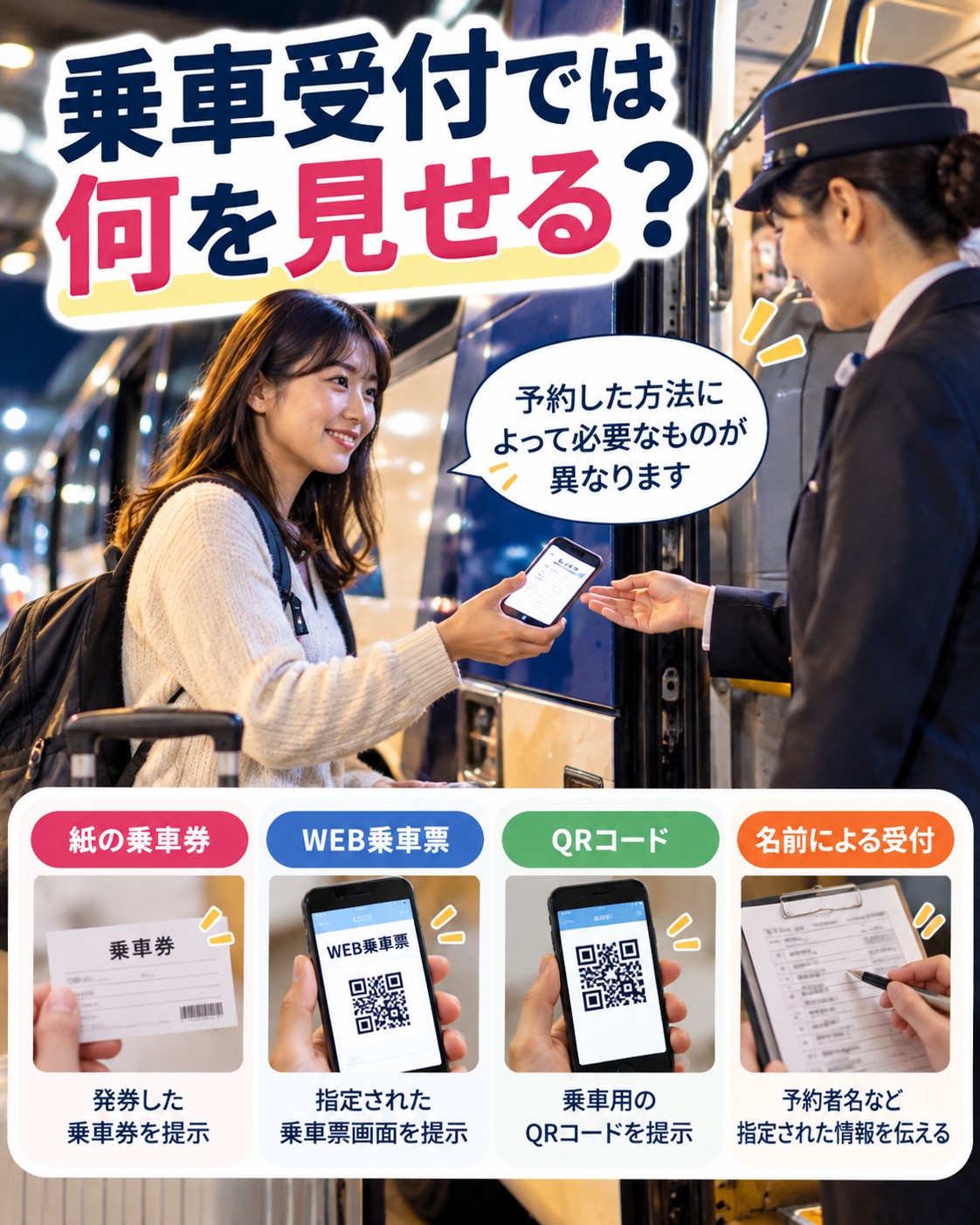 バス停・集合場所の探し方