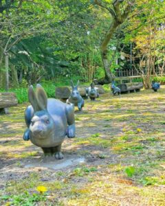 お茶屋敷跡、4月の春の花、岐阜県大垣市の観光・撮影スポットの名所