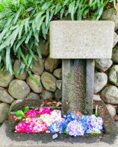 法多山尊永寺、花手水、6月夏、静岡県袋井市の観光・撮影スポットの名所