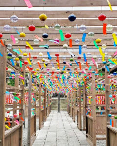 可睡斎、風鈴祭り、7月夏、静岡県袋井市の観光・撮影スポットの名所