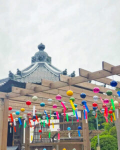 可睡斎、風鈴祭り、7月夏、静岡県袋井市の観光・撮影スポットの名所