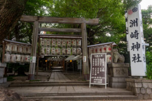 洲崎神社・提灯まつり、7月夏、名古屋市中区の観光・撮影スポットの名所