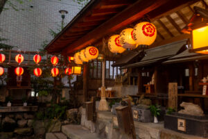 洲崎神社・提灯まつり、7月夏、名古屋市中区の観光・撮影スポットの名所