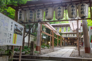洲崎神社・提灯まつり、7月夏、名古屋市中区の観光・撮影スポットの名所