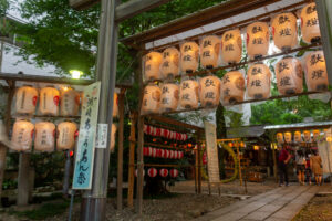 洲崎神社・提灯まつり、7月夏、名古屋市中区の観光・撮影スポットの名所