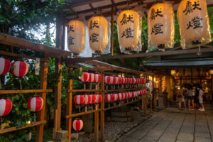 洲崎神社・提灯まつり、7月夏、名古屋市中区の観光・撮影スポットの名所