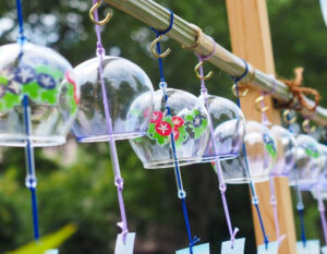 滋賀農業公園ブルーメの丘 、風鈴、8月夏の花、滋賀県蒲生郡の観光・撮影スポットの名所