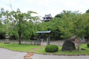 西尾市歴史公園（6月）　西尾城、鍮石門、旧近衛邸　愛知県西尾市の観光・撮影スポットの写真や画像