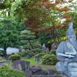 岡崎公園（家康しかみ石像）　愛知県岡崎市の観光・撮影スポットの写真や画像