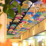 星ヶ丘テラス（アンブレラフラワー）　名古屋市千種区の観光・撮影スポットの写真や画像