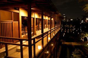 徳川園夜会　（ライトアップ）　名古屋市東区撮影スポットの写真や画像