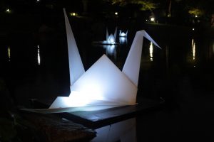 徳川園夜会　（ライトアップ）　名古屋市東区撮影スポットの写真や画像ト