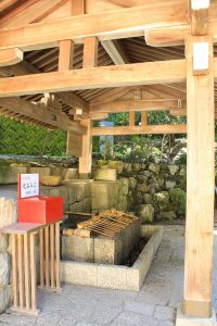 伊奈波神社　手水舎　岐阜県岐阜市観光・撮影スポットの写真や画像
