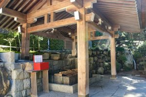 伊奈波神社　手水舎　岐阜県岐阜市観光・撮影スポットの写真や画像