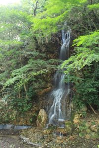 岐阜公園　御手洗滝　岐阜県岐阜市観光・風景撮影スポットの写真や画像