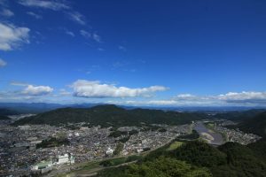 金華山　岐阜城展望台　岐阜県岐阜市観光・風景撮影スポットの写真や画像