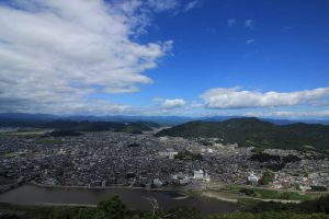 金華山　岐阜城展望台　岐阜県岐阜市観光・風景撮影スポットの写真や画像