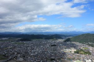 金華山　岐阜城展望台　岐阜県岐阜市観光・風景撮影スポットの写真や画像