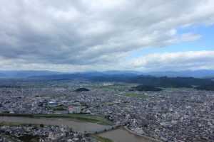 金華山　岐阜城展望台　岐阜県岐阜市観光・風景撮影スポットの写真や画像