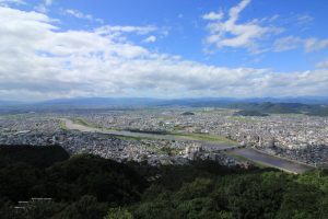 金華山ロープウェイ展望台　岐阜県岐阜市観光・風景撮影スポットの写真や画像
