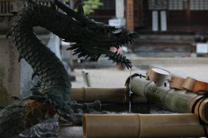 大樹寺　（手水舎）　岐阜県揖斐郡の観光・撮影スポットの写真や画像
