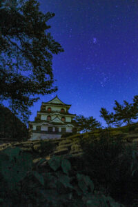 藤橋城（星空撮影・夜景）岐阜県揖斐郡の観光・撮影スポットの写真や画像