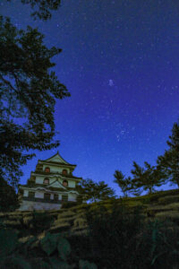 藤橋城（星空撮影・夜景）岐阜県揖斐郡の観光・撮影スポットの写真や画像