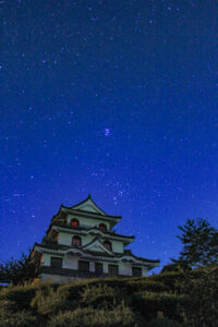 藤橋城（星空撮影・夜景）岐阜県揖斐郡の観光・撮影スポットの写真や画像