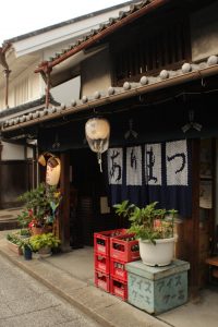 有松町町並みの風景　愛知県名古屋市緑区有松町観光・撮影スポット写真や画像