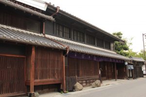 有松町古い町並みの風景　愛知県名古屋市緑区有松町観光・撮影スポットの写真や画像　