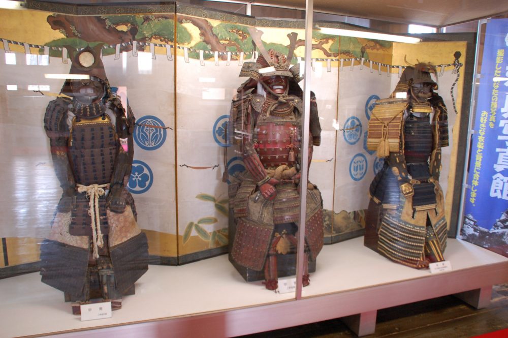 伊賀上野城　(甲冑)　三重県伊賀市の観光・撮影スポットの写真や画像