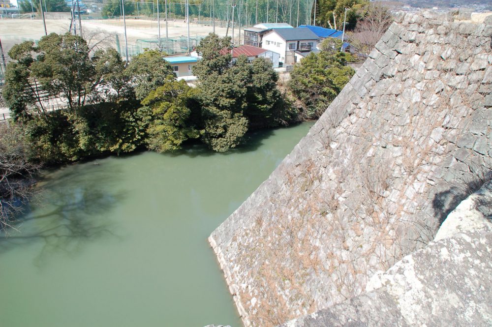 伊賀上野城　(高石垣)　三重県伊賀市の観光・撮影スポットの写真や画像