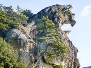 鬼ヶ城　獅子岩　三重県熊野市の観光・撮影スポットの画像と写真
