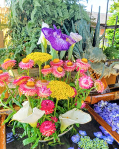 石刀神社、花手水、6月夏、愛知県一宮市の観光・撮影スポットの名所