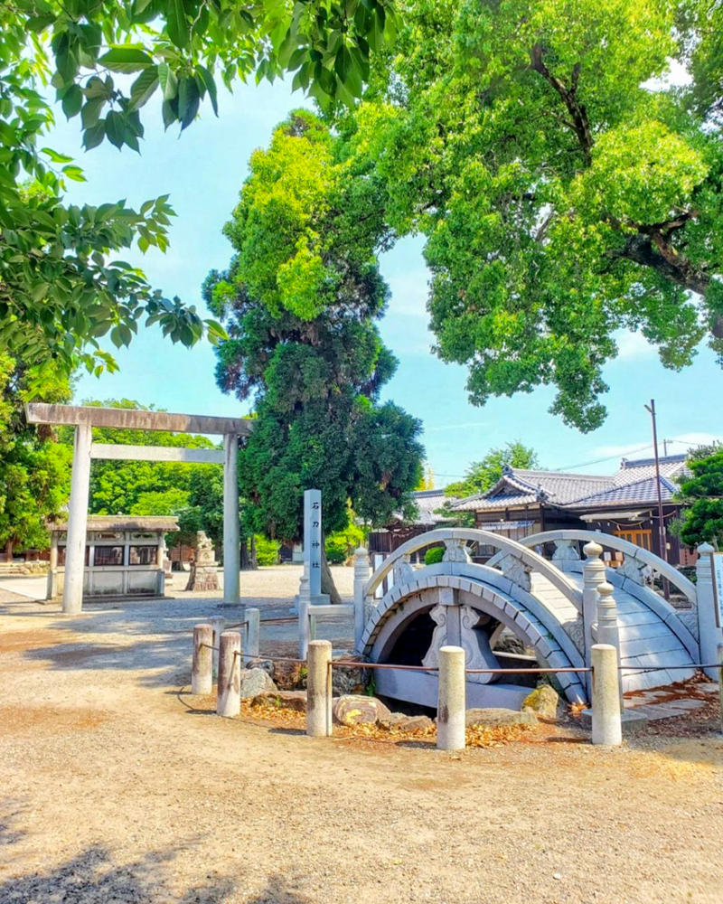 石刀神社、6月夏、愛知県一宮市の観光・撮影スポットの名所