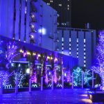 ルーセントタワー　イルミネーション　名古屋市中区の観光・撮影スポットの画像や写真