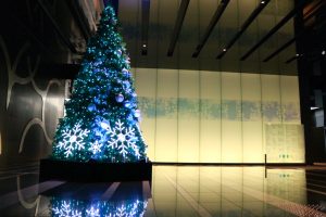 ルーセントタワー　クリスマスツリー　名古屋市中区の観光・撮影スポットの画像や写真