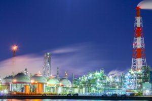 四日市ドーム　夜景　四日市コンビナート　工場地帯　三重県四日市市の観光・撮影スポットの画像と写真
