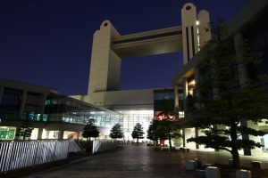 名古屋国際会議場　夜景　名古屋市熱田区の観光・撮影スポットの画像と写真