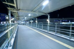 ささしまライブ駅周辺　夜景　中村区の観光・撮影スポットの画像と写真
